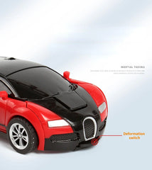Mini 2-in-1 Transforming Robot Car Toy