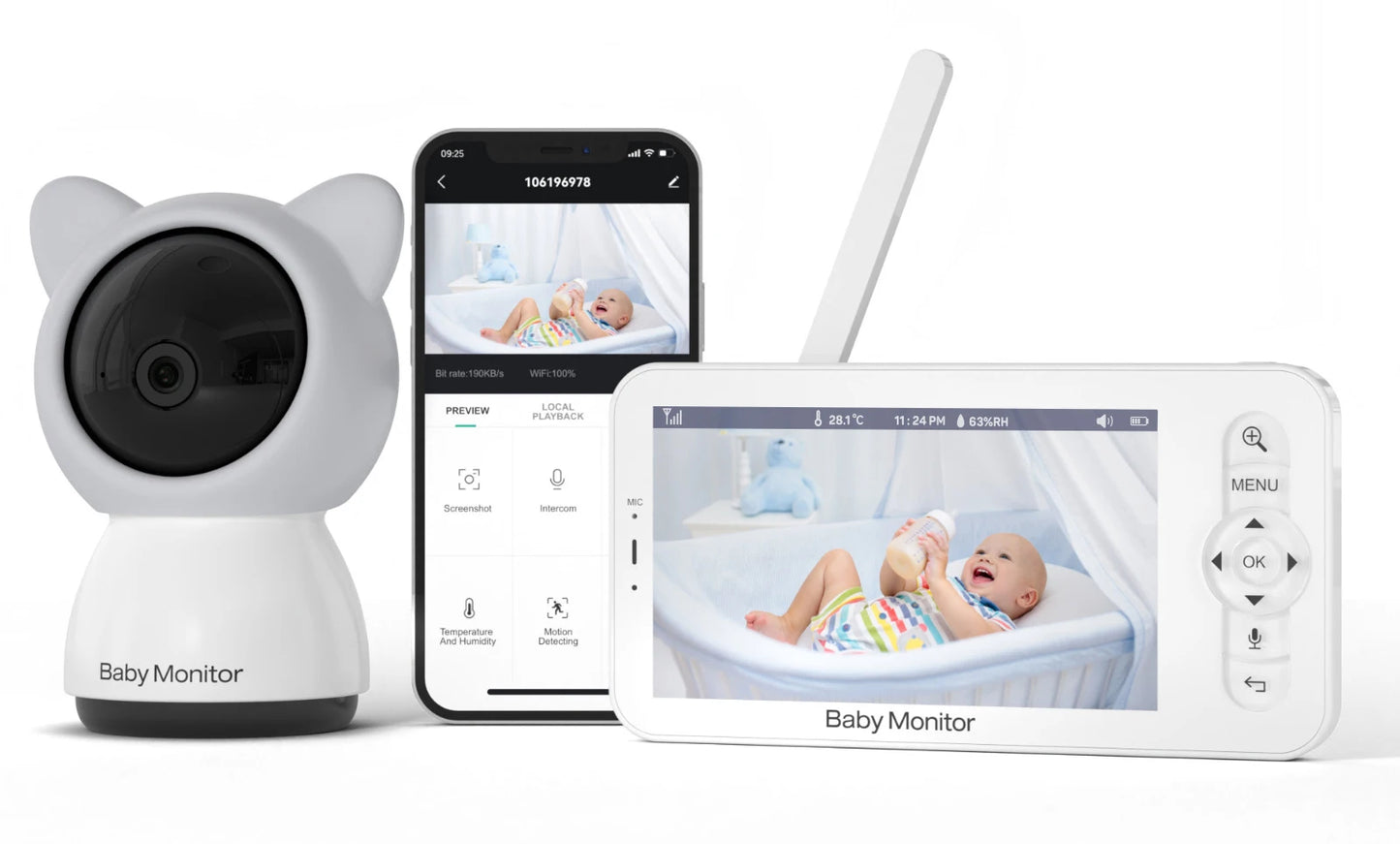 WiFi Baby Monitor with Camera