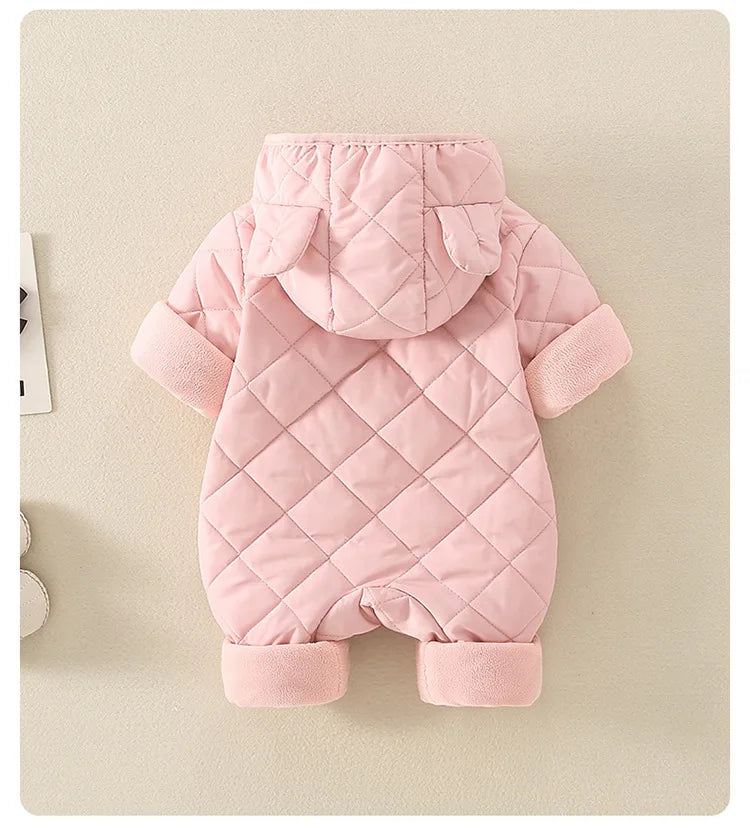 Baby Warm Fleece Jumpsuit