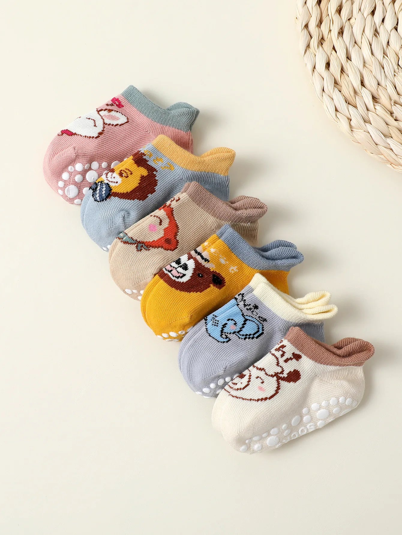 Kids Cartoon Animal Pattern Cute Socks - PAMU8