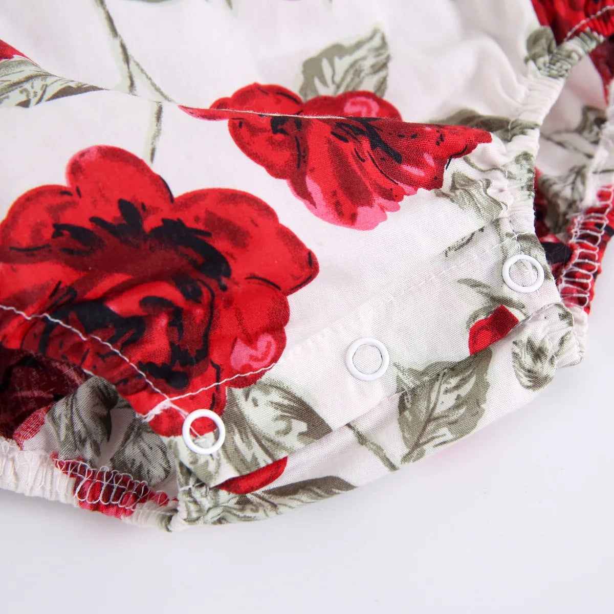 Floral Summer Baby Girls Bodysuit