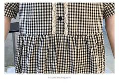 New Maternity Plaid Dresses