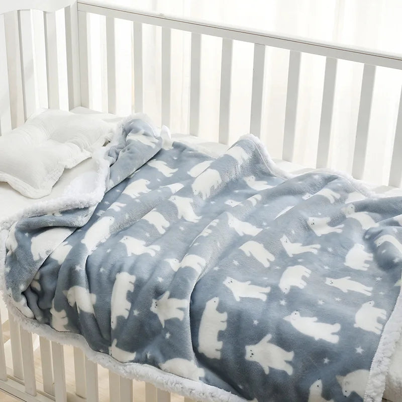 Double Layer Blanket for Baby