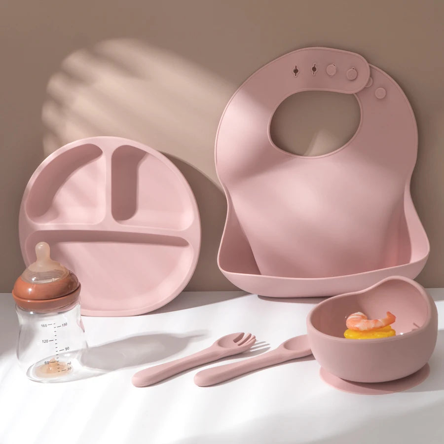 Baby Feeding Set Round Dining For Kids - PAMU8