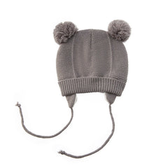 Cozy Knit Baby Hat Gloves Set for Cold Days