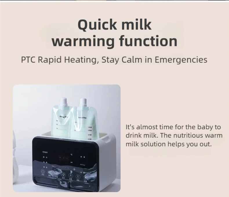 Smart Milk Warmer Baby Bottle