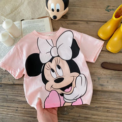 Girls Minnie Cartoon TShirt