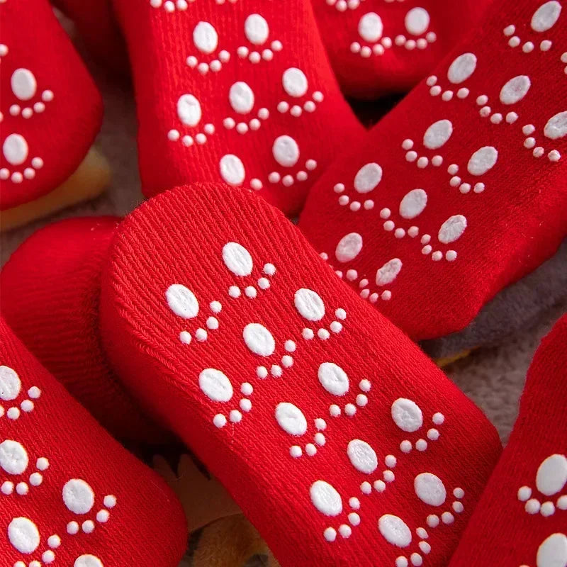 Non-slip Christmas Short Socks for Newborn Baby - PAMU8