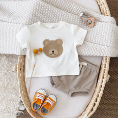 Kids Short Sleeve T-Shirt and Shorts Set