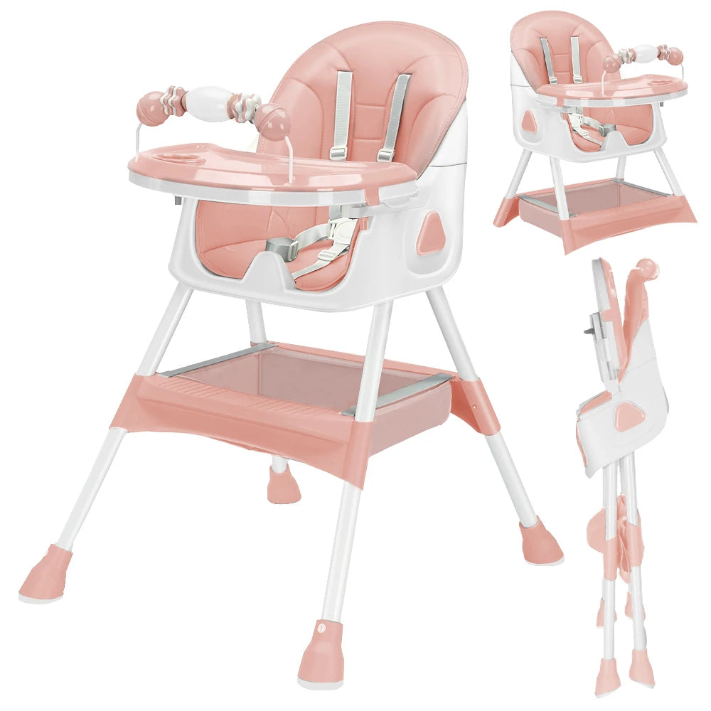 Foldable Baby High Chair