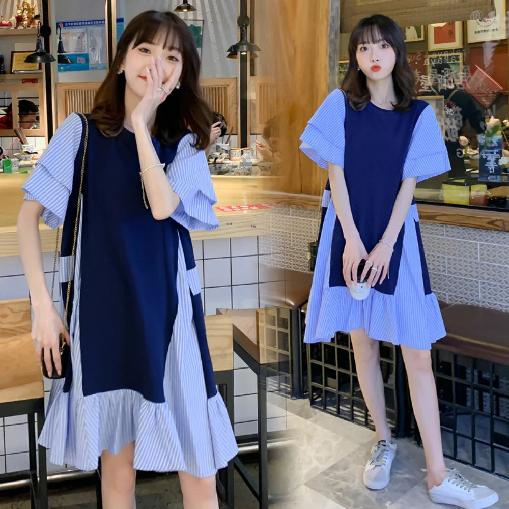 Fashion New Casual Maternity Dress