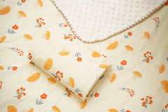 Newborn Bear Print Blanket for Crib, Stroller and Car Seat