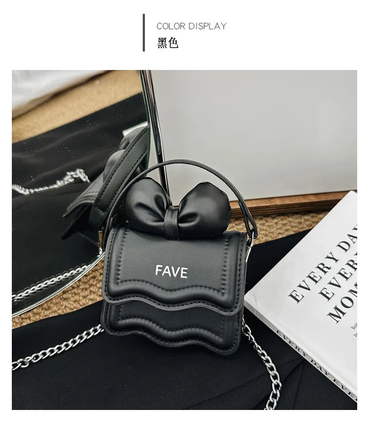 Sweet Bow Shoulder Bags