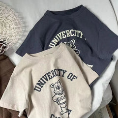 Round Collar Kids TShirt