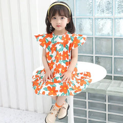Children Cotton Beach Dress