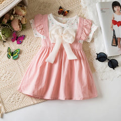 Short Sleeve Princess Baby Dress
