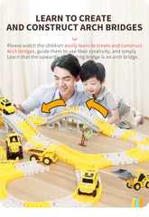 Electric Race Track Toy Set for Kids