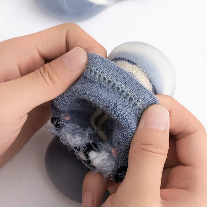 Non-Slip Learning Walk Socks