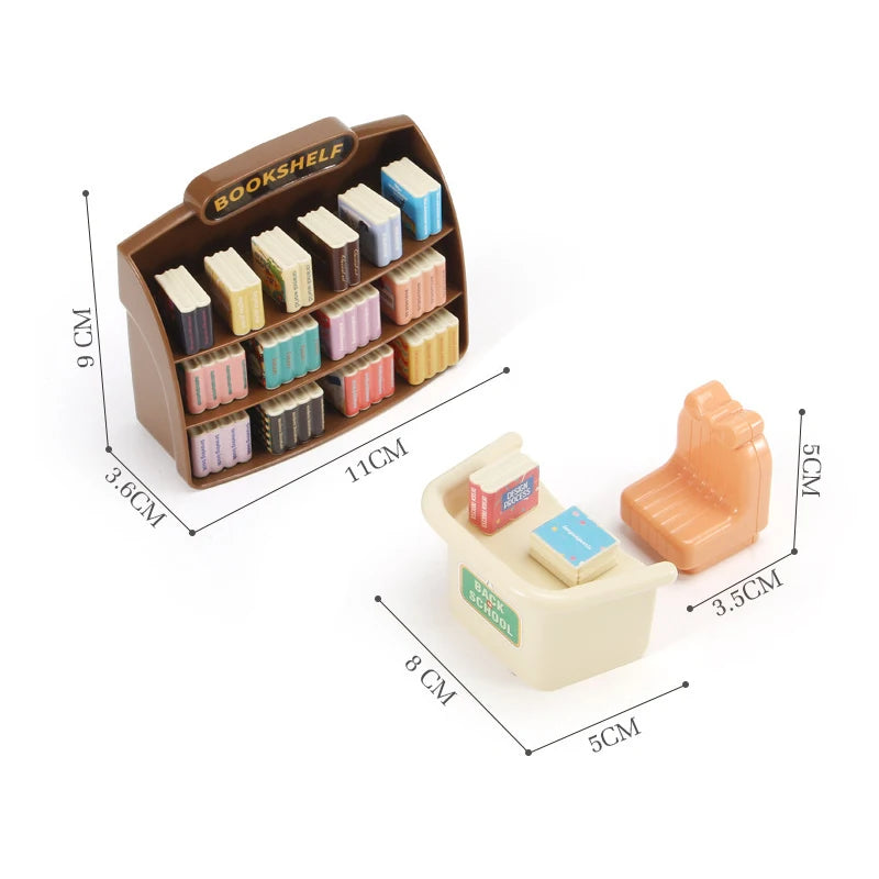 Miniature Furniture Doll Toys Set
