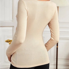 Sweetheart Neck Mom Top