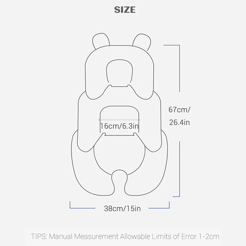 Baby Thermal Mattress Mesh Breathable Stroller Cushion - PAMU8