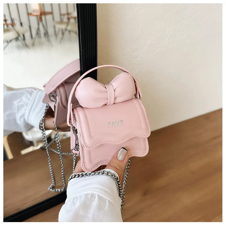Sweet Bow Shoulder Bags