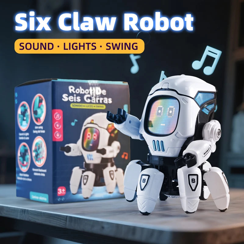 Kids Dance Robots Music LED