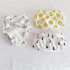 Reusable Cloth Diapers, 3-Pack Washable Training Pants