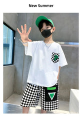 Summer Boys Fashion Outfit Set