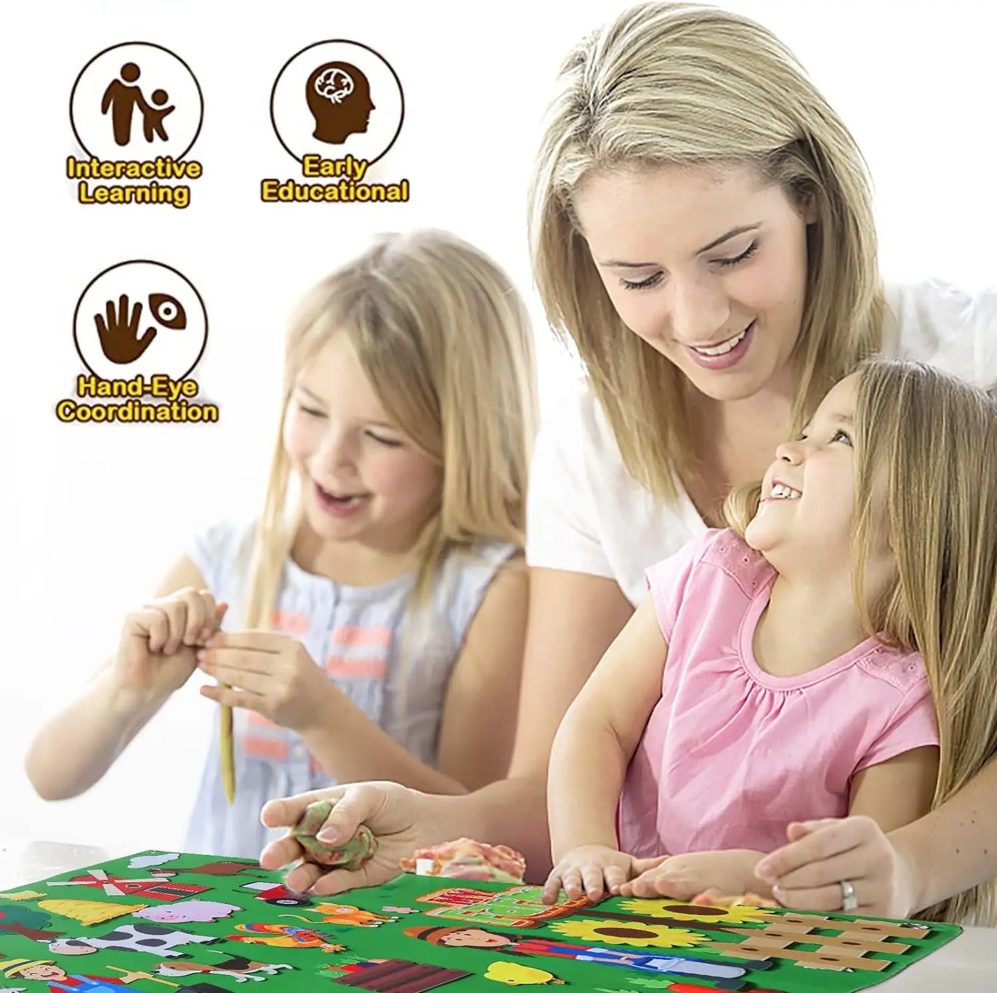 Felt Story Board Set kids Toy