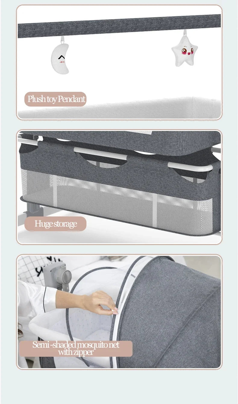 Electric Baby Crib Cradle for baby