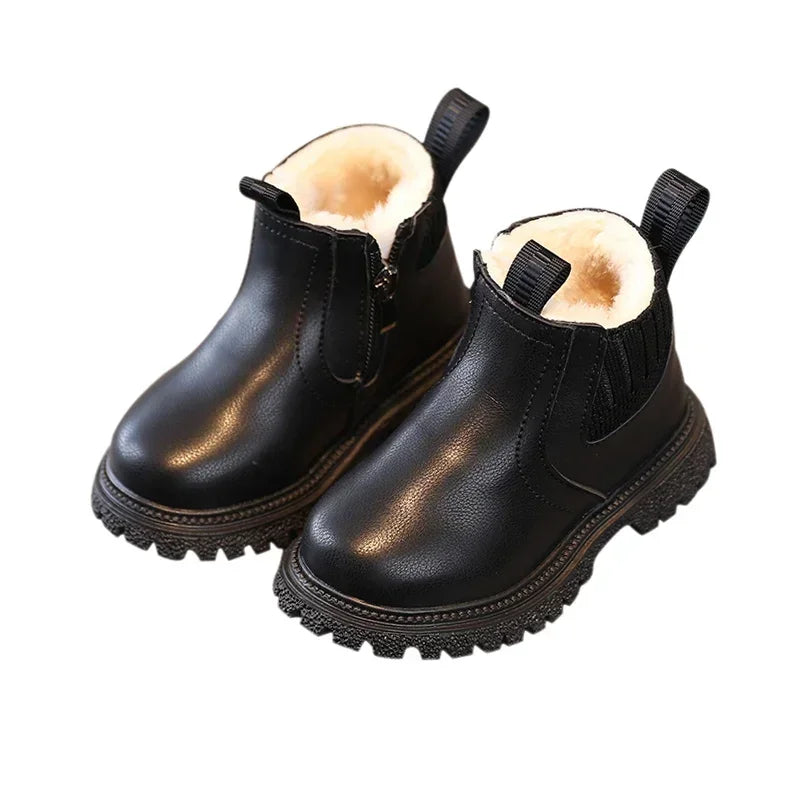 Boys Girls Casual Ankle Boots