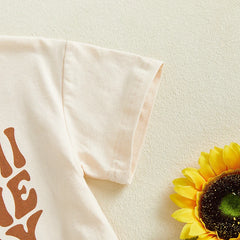 Oversized Infant Short Sleeve