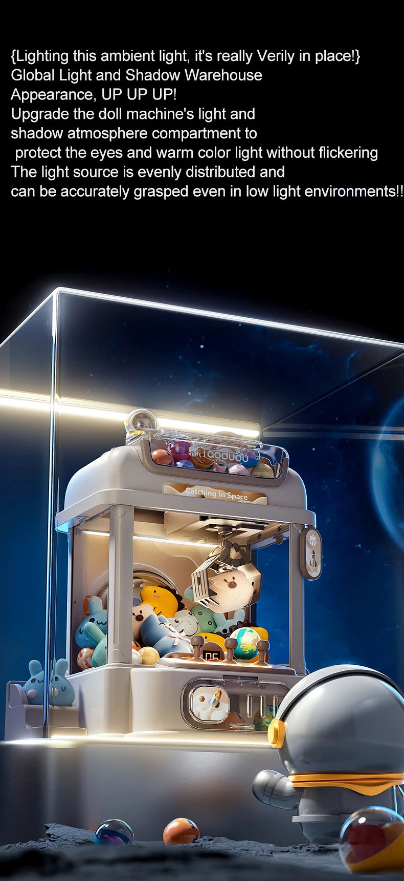 Doll Kids Coin Operated Game