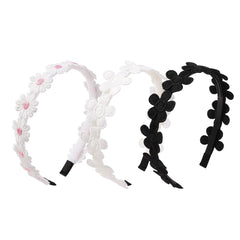 Kids' Daisy Flower Headband, 3-Piece Summer Set