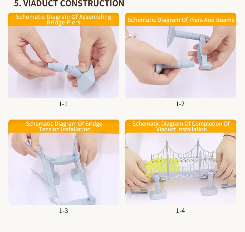 137-467pcs Baby Electric Track Toy