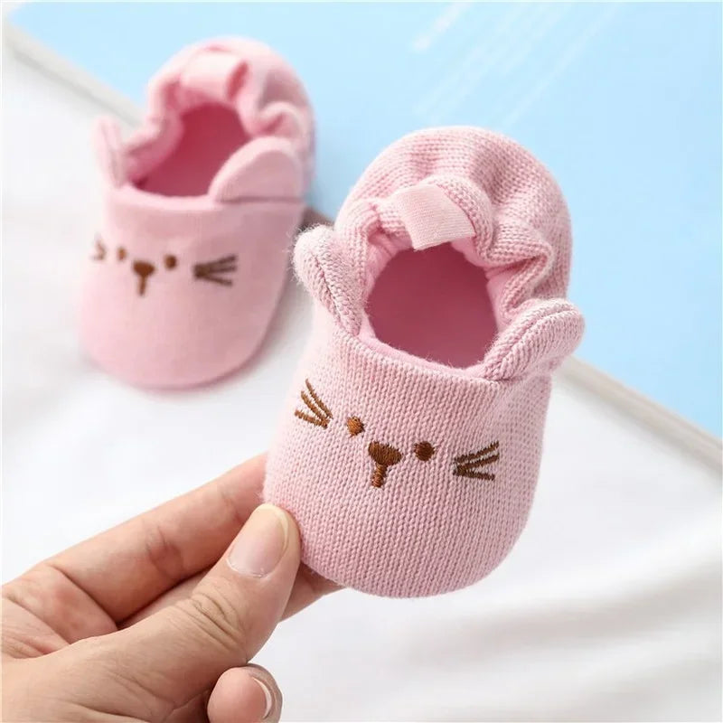 Baby Crib Anti-Slip Flat Shoes