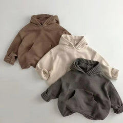 Knitted Baby Pullover Sweater