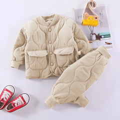Baby Boys' Insulated Winter Set, Padded Jacket and Pants