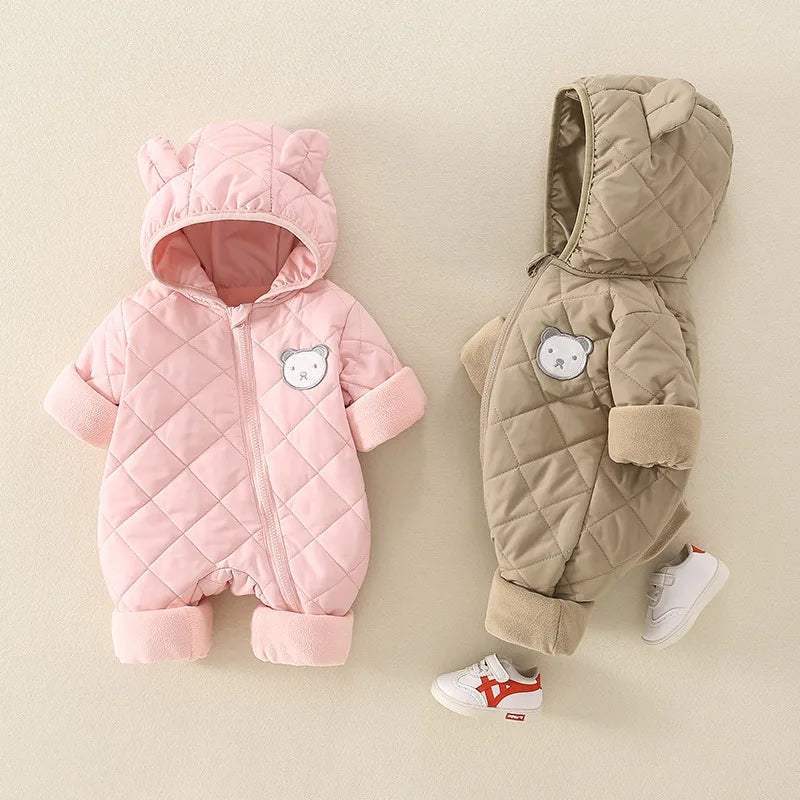 Baby Warm Fleece Jumpsuit