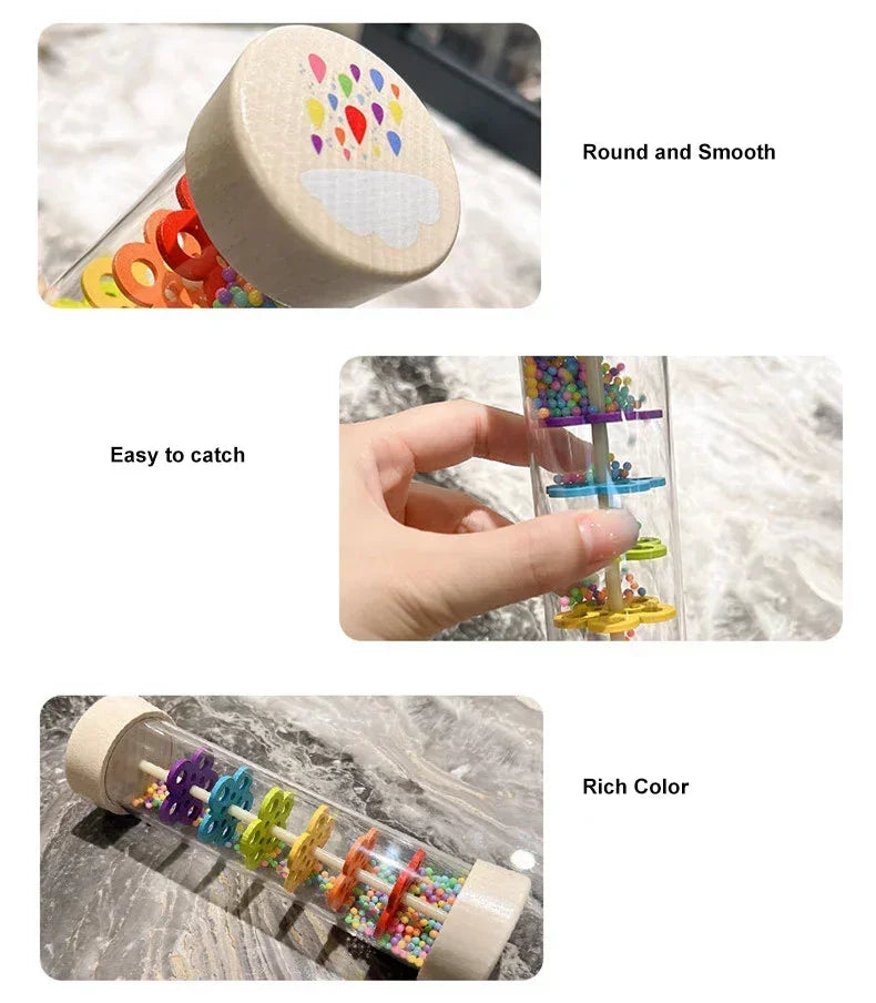 Baby Wooden Rain Sound Pipe