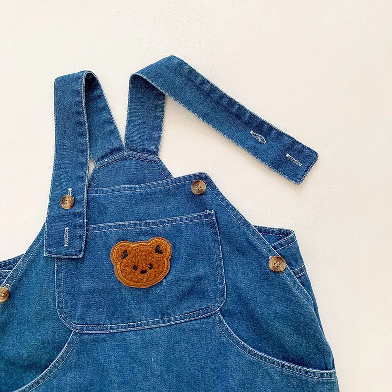 Denim Overall Baby Boys Suits