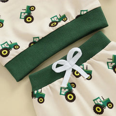 Kids Tractor Print Sweatshirt