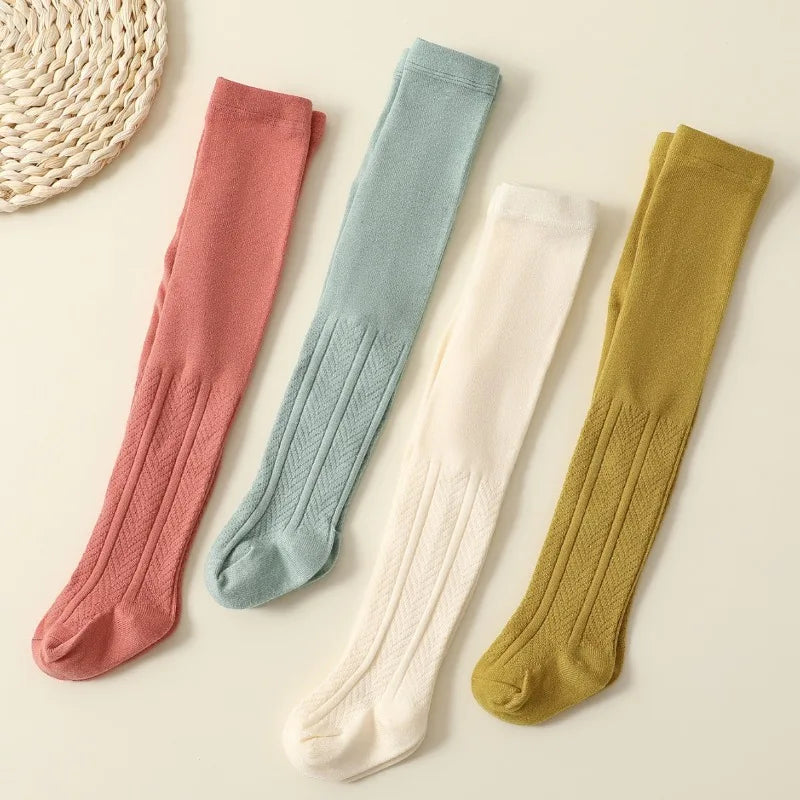 Baby Girls Bodysuit Knitted Leggings