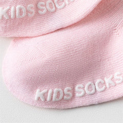 Baby Girls' Non-Slip Knee Socks, 3 Pairs with Bows