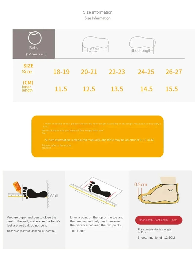 Anti-Slip Socks Shoes for Toddlers