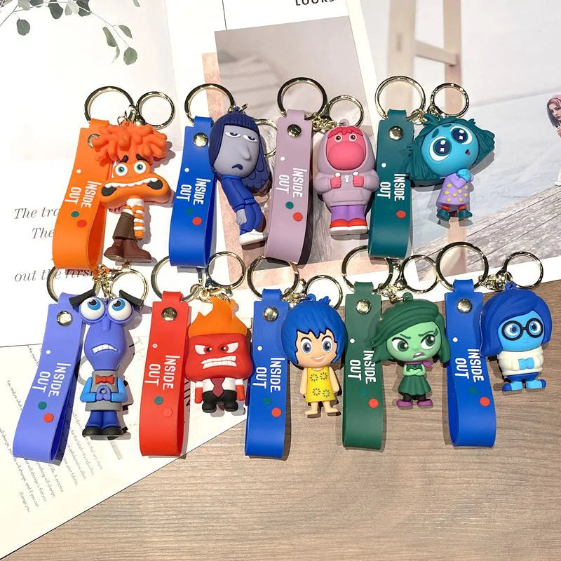 New Inside Out 2 Keychain Toy