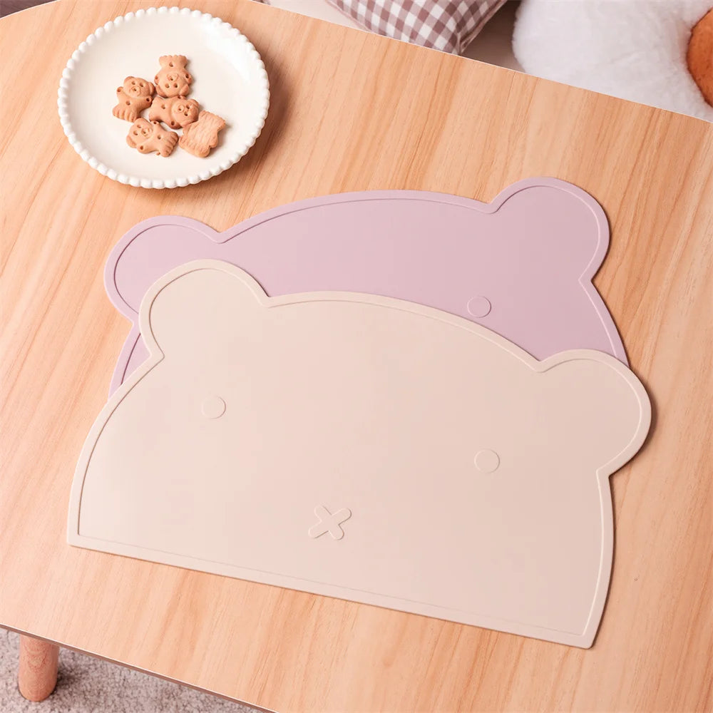 1PCS Silicone Baby Feeding Mat