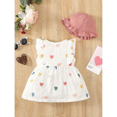 Sleeveless Dress With Hat
