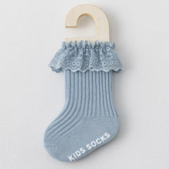 Kids Non-Slip Knee High Sock